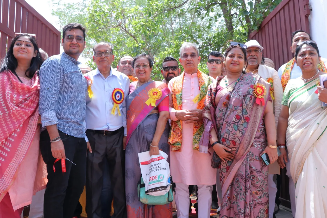Dharatal Foundation trustees and team at a community event